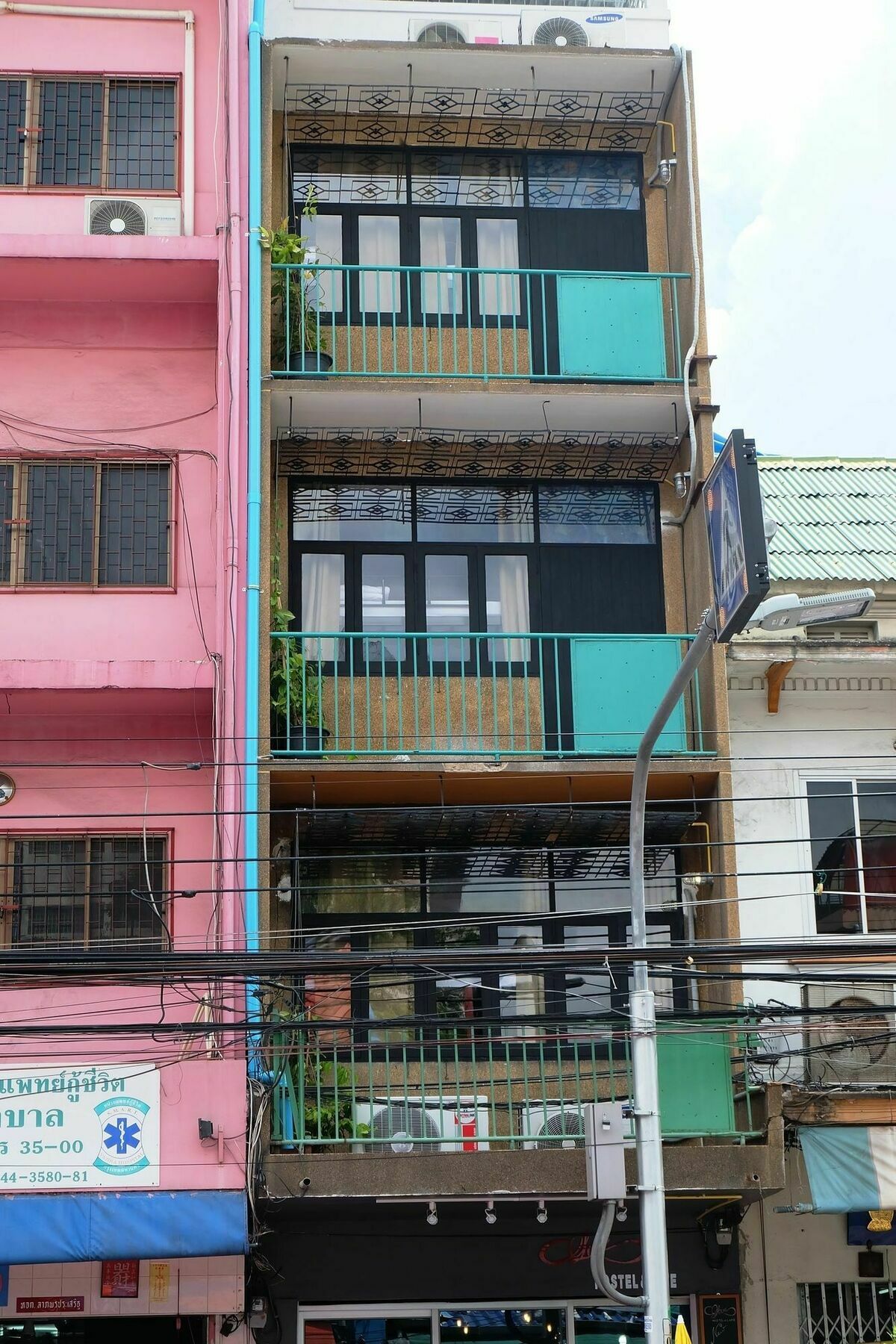 Bts Khaosan Hostel Bangkok Exterior foto